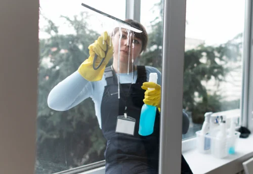 Nettoyage de vitres intérieures et extérieures à Mansigné